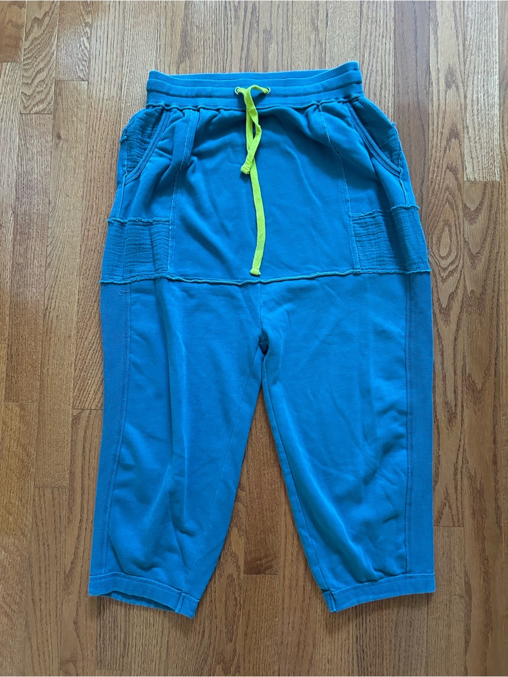 Anthropologie daily practiceTeal Jogger Sweatpants with Drawstring